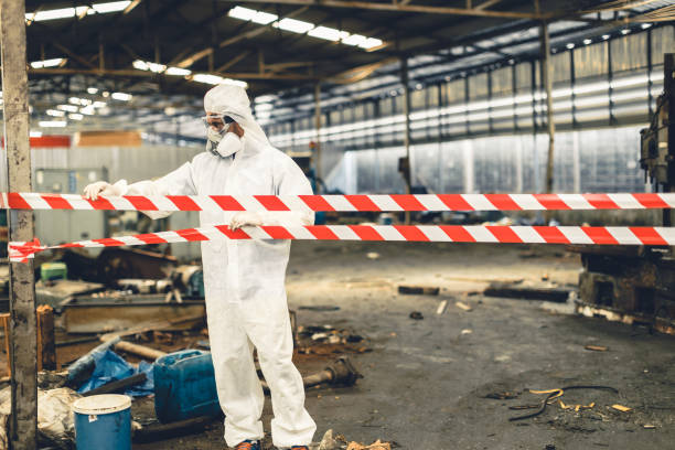 Professional Biohazard technician working in Greenbrier, TN
